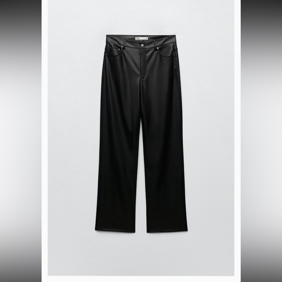 Zara faux leather pants - Picture 1 of 1